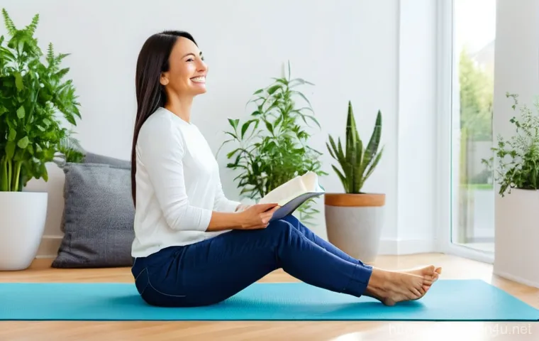 의자 허리받침 효과 - **Prompt 2: Rediscovering Comfort and Focus with Lumbar Support**
    "A person, aged late 30s to ea...